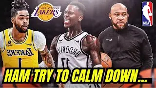 LAKERS NEWS |HAM TRIES TO CALM D`ANGELO E SCHRODER, LATEST LAKERS NEWS TODAY IN THE NBA #lebronjames