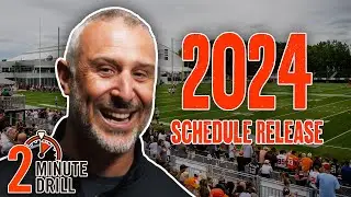 BIG Schedule Release Announcement | 2 Minute Drill
