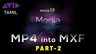 Import MXF Files into AVID Media Composer | MP4 to MXF Part-2