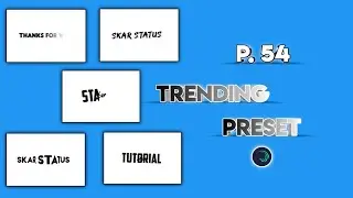 Text Animation Lyrics Preset In Alight Motion | Xml File | Alight Motion Lyrics Edit