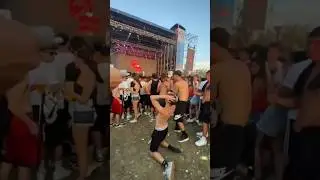 How to lose your shoe at a festival 1.0 😂 #blanc #shorts