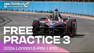 2024 Hankook London E-Prix Round 16 | Free Practice 3