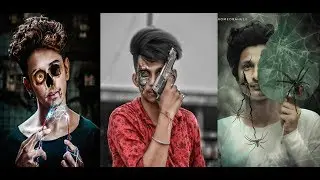 3D Ghost face editing in picsart ||Picsart best photo editing 2018|| latest photo editing 2018||