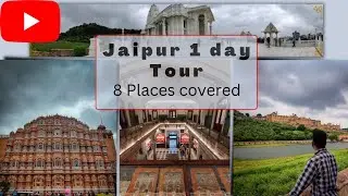 Jaipur Tour under Rs 2000 🤑 | Amber Fort, Jal Mahal, Jantar Mantar, Birla Mandir, Albert Hall, etc