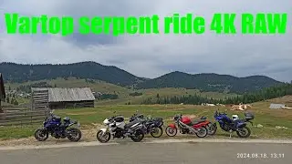 Triumph Street Triple 675 - Romania Vartop RAW | Mountain Ride 4K