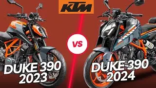 KTM Duke 390 2023 Vs KTM Duke 390 2024 🔥🔥 Full Comparison ⚡⚡Engine Price Power Weight