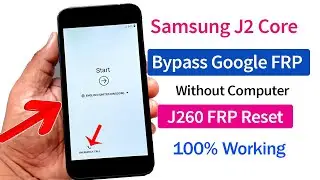 Samsung J2 Core FRP Bypass - SM J260 Bypass Google Account Lock/Reset Without PC