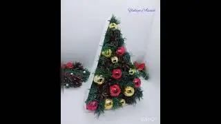 Стильная елочка своими руками 👐 Мастер класс ✂️