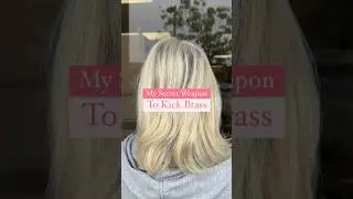 My secret formula for toning brassy hair 