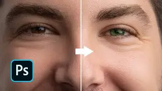 Cambiar ojos de color en Photoshop | Tutorial Photoshop | Retoque Photoshop