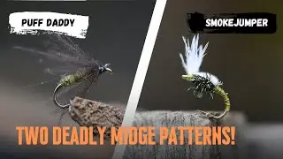 Fly Tying the CDC Puff Daddy and Smokejumper