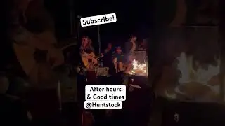 #goodtimes #afterhours #whiskey #bonefire #music #acoustic #￼guitar #huntstock #shorts #hunting