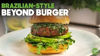 Bring a taste of Brazil to your menu: Create our Brazilian Style Beyond Burger w/ fresh Chimichurri