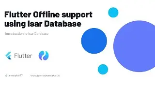 Flutter offline support using Isar datbase #flutter