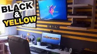 Awesome Black & Yellow Gaming Setup - Setup Spotlight