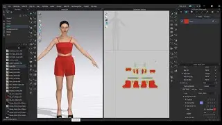 ANH VU Fashion Center- DEMO Fitting dress on Clo 3D