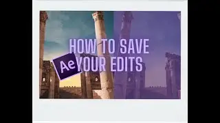 How To Render And Save Your Edits