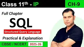 One Shot Ch 9 SQL | Class 11 IP (065) | SQL Tutorial MySQL | Constraints & Queries | S4SUREN