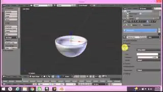 How to make a glass bowl with blender
