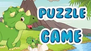 Dinosaur Puzzle Game | Dinosaur Puzzle for Kids Learning and Fun : Jennifer Studio