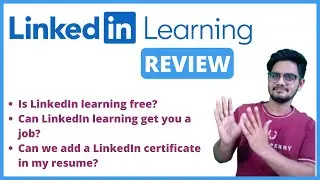 LinkedIn Learning Review 2021 | Linkedin Learning Free Certificate | Is LinkedIn Learning Free?