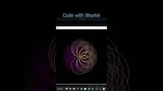 Draw cool shapes using python #python #shorts #short #programming #code #shorttrending #shortsfeed