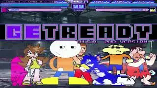Mugen battle Panty Dave Norman and Dee Bee Kaw vs Tom Numbuh 1 Fred and Waluigi