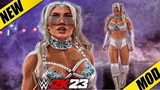 WWE2K23 Tiffany Stratton Character Mod /GFX Pack | WWE2K23 Mods