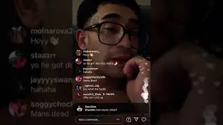 YUNGGOTH IG LIVE