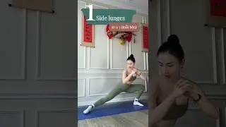 Bài tập giảm mỡ đùi trong tại nhà #tranglefitness #trangle #fitnessgiamcam