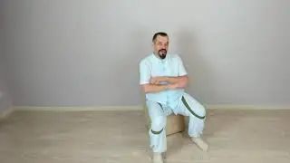Комплекс сидячий цигун с ремнями. Лекторий