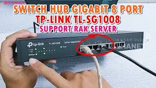 Review Switch Gigabit TP-Link TL-SG1008 Rackmount 8 Port Support Rak Server