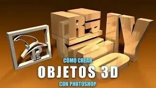 Cómo crear objetos 3D en Photoshop
