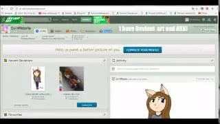 Deviant art and ASK!!