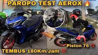 AEROX 300CC PAROPO BERAKSI DI BEKASI ❗️❗️MOGE DI BIKIN GA ADA HARGA DIRI 🔥