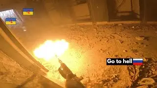 A wounded Russian soldier neutralized two Ukrainian soldiers in close combat.