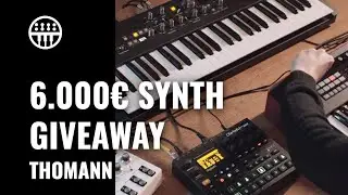 We have a huge synth giveway for you! | feat. Akai, Elektron, Korg, Moog, NI, Soma,Waldorf | Thomann