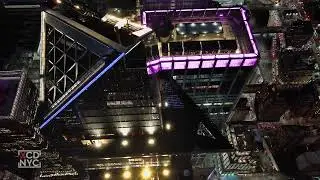 Illuminating the Sky: Captivating Nighttime Views of The Edge and NYC Skyline