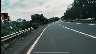 When u ride ur bike after a long time a good feel with best road and best nature
