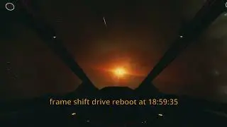 Thargoid titan explosion (Elite Dangerous: Odyssey)