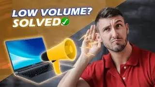 How to Increase the Volume of your Laptop Speakers [3 Steps🔊]