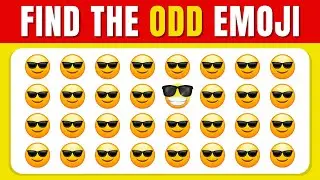 Find The ODD One Out - Emoji Quiz