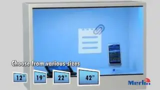 Merlin 3D Transparent Display (прозрачный дисплей для рекламы и розничных точек продаж)