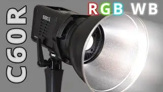 Studio Lamp To Start Youtube Channel [SIRUI C60R quick review] #youtubechannel #light #setup