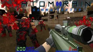 Atom Rain: Gamma Vektor V2X - Vector weapons VS voxel monsters showdown [Mod showcase] | 4K/60