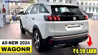Finally New WagonR 2024 Model Launched 😍| Walkaround with On-Road Price | सिर्फ ₹4.99 लाख में ||