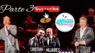 Cristian Castro & Manuel Mijares. Hits Tour (parte#3) una canción dedicada a Vicente Felicidades.