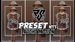 PRESET ALIGHT MOTION 😼 || DJ IT AIN'T ME - MR EWIK 🎶🤩
