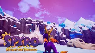 Let's Play Spyro Reignited Trilogy | Spyro 2: Ripto's Rage: Part 11 - Crystal Glacier
