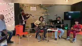 Japanese Music Jamming at Casa Karaoke with our musician from Japan